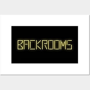 Backrooms (Liminal Space) (yellow) Posters and Art